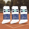Sergio Tacchini Pack de Chaussettes enfant Tennis Crew – Lot de 9 Paires
