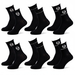 Sergio Tacchini Pack Chaussettes Courte Femme Quarter –  Lot de 6