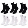 Sergio Tacchini Pack Chaussettes Courte Femme Quarter –  Lot de 6