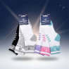 Sergio Tacchini Pack Chaussettes Courte Femme Quarter –  Lot de 6
