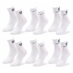 Sergio Tacchini Pack Chaussettes Courte Femme Quarter –  Lot de 6