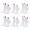 Sergio Tacchini Pack Chaussettes Courte Femme Quarter –  Lot de 6