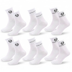 Sergio Tacchini Pack Chaussettes Courte Femme Quarter –  Lot de 6