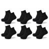 Sergio Tacchini Pack de Chaussettes courtes Femme Sport SNEAKER – Lot de 6 Paires