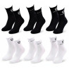 Sergio Tacchini Pack Chaussettes Courte Femme Quarter –  Lot de 6