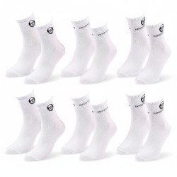 Sergio Tacchini Pack Chaussettes Courte Femme Quarter –  Lot de 6