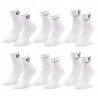 Sergio Tacchini Pack Chaussettes Courte Femme Quarter –  Lot de 6