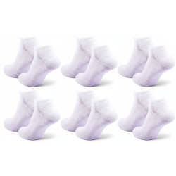 Sergio Tacchini Pack de Chaussettes courtes Femme Sport SNEAKER – Lot de 6 Paires