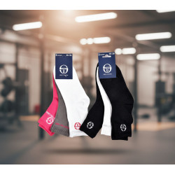 Sergio Tacchini Pack Chaussettes courtes Fille Quarter – Lot de 6