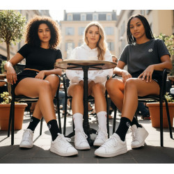 Sergio Tacchini Pack Chaussettes courtes Fille Quarter – Lot de 6