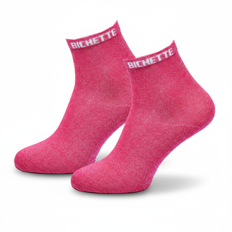 OZABI Chaussettes Femmes a Paillettes Soquettes avec Messages Humoristiques Pack de Chaussettes Mode Brillantes