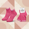 OZABI Chaussettes Femmes a Paillettes Soquettes avec Messages Humoristiques Pack de Chaussettes Mode Brillantes