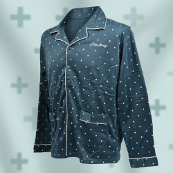 Pyjama Homme Long Boutonne Hiver Ultra Doux Col Chemise – Ensemble Nuit Chaud Coton Majoritaire – Haut 5 Boutons Broderie Poitri