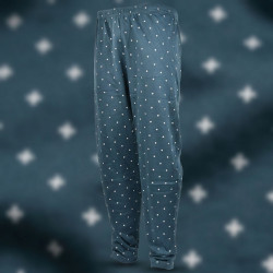 Pyjama Homme Long Boutonne Hiver Ultra Doux Col Chemise – Ensemble Nuit Chaud Coton Majoritaire – Haut 5 Boutons Broderie Poitri