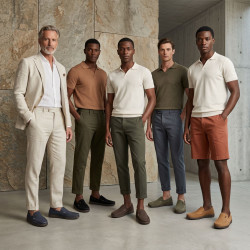 Mocassins Homme Été Slip-On Confort – Chaussures Décontractées Légères en Cuir Synthétique Respirant – Semelle EVA Antidérapante