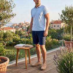 Mocassins Homme Été Style Bateau Confort – Chaussures Légères en Nubuck Synthétique Respirant – Semelle EVA Antidérapante – Enfi