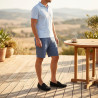 Mocassins Homme Ville Élégants – Chaussures Slip-On Confort en Nubuck Synthétique Souple – Semelle Antidérapante Flexible