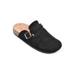 Sabots femme mules confort boucle ajustable semelle anatomique liège
