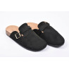 Sabots femme mules confort boucle ajustable semelle anatomique liège