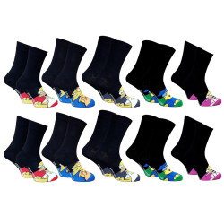 Chaussettes homme Simpsons en Coton -Assortiment modèles photos selon arrivages-
