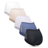 Lot de 5 Culottes Femme Coton avec Dentelle – Confort Quotidien et Finition Feminine – Coupe Enveloppante et Douce