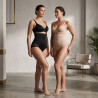 Culotte Gainante Femme Taille Haute Ventre Plat Lot de 2 Noir et Chair Panty Sculptant Silhouette Control