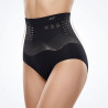 Culotte Gainante Femme Taille Haute Ventre Plat Lot de 4 Noir et Chair Panty Sculptant