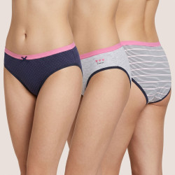 Lot de 6 Culottes Fille Coton Majoritaire 95% – Confort Doux et Extensible – Sous Vetements Enfant