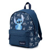 Sac à dos enfant Stitch Disney bleu 37 cm primaire collège 11.4L polyester leger 2 compartiments poche frontale