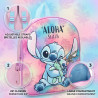 Sac a dos enfant 3D Stitch Simply Special Aloha rose galaxy relief 32 cm polyester leger 1 compartiment
