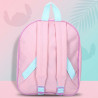 Sac a dos enfant 3D Stitch Simply Special Aloha rose galaxy relief 32 cm polyester leger 1 compartiment