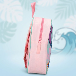 Sac à dos enfant Stitch Cuteness Overload 29 cm – Sac scolaire fille Disney – Polyester léger