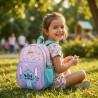 Sac à dos enfant fille Disney Stitch Forever Yours 29 cm sac ecole maternelle primaire