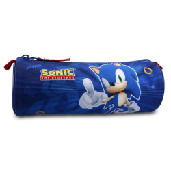 Trousse Scolaire Sonic The Hedgehog Garcon Simple Compartiment 21 cm Polyester