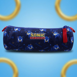 Trousse Scolaire Sonic The Hedgehog Garcon Simple Compartiment 21 cm Polyester