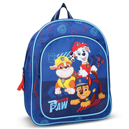 Sac à dos enfant garçon Paw Patrol Go Pups Go 30 cm – Sac école maternelle primaire – 2 compartiments