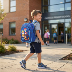 Sac à dos enfant garçon Paw Patrol Go Pups Go 30 cm – Sac école maternelle primaire – 2 compartiments