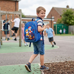 Sac à dos enfant garçon Paw Patrol Go Pups Go 30 cm – Sac école maternelle primaire – 2 compartiments