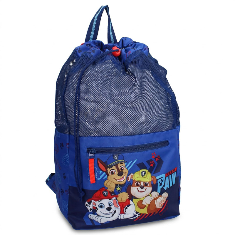 Sac de piscine PAW Patrol Travel Treasures enfant garçon – Sac sport filet respirant 24,5L