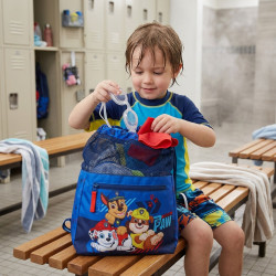 Sac de piscine PAW Patrol Travel Treasures enfant garçon – Sac sport filet respirant 24,5L