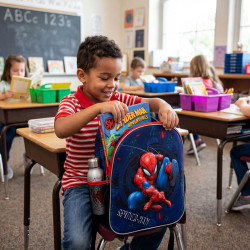 Sac à dos Spider-Man enfant 3D Simply Special – Sac scolaire 9,1L