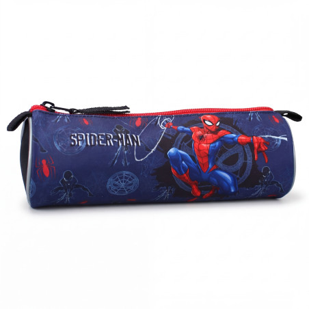 Trousse Spider-Man enfant – Trousse scolaire Marvel – 1 compartiment zippé