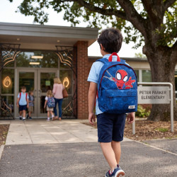 Sac a dos Spidey Made For Fun enfant 31 cm Bleu 2 compartiments