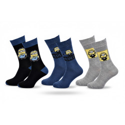 Minions - Chaussettes Homme Licence Pack (Lot)