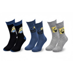 Minions - Chaussettes Homme Licence Pack (Lot)