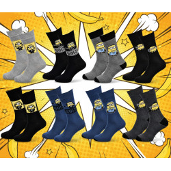 Minions - Chaussettes Homme Licence Pack (Lot)