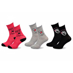 Disney – Chaussettes Femme Licence Winnie l’ourson Pack
