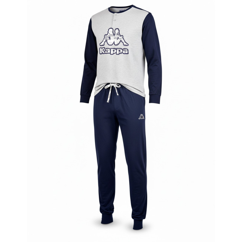 Kappa Pyjama Homme Long Coton
