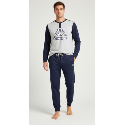 Kappa Pyjama Homme Long Coton