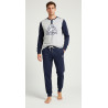 Kappa Pyjama Homme Long Coton